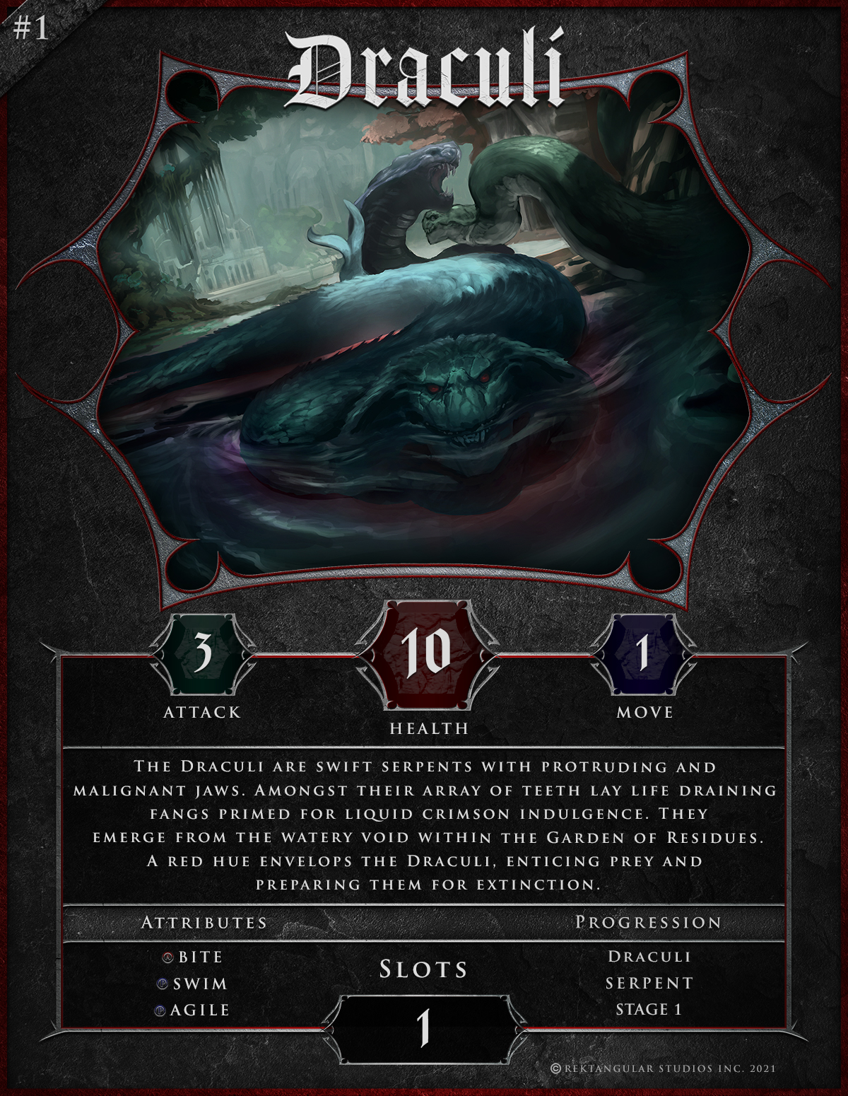 Draculi Card